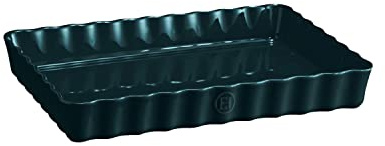 Emile Henry Belle-Ile EH736038 Kuchenform, rechteckig, Keramik, 33,5 x 24 x 5 cm