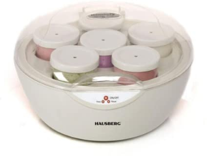 HAUSBERG Maschine für YogURT Elektrische HB-2193 6 Töpfe Yogurla 35W