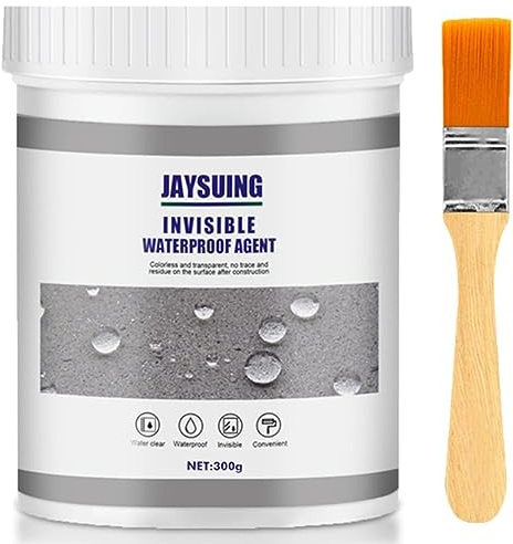 Sellador Impermeable Transparente – Sellador Invisible Impermeable & Agente Aislante Transparente - Waterproof Anti-Leakage & Agente de Recubrimiento Impermeable Transparente(300G)