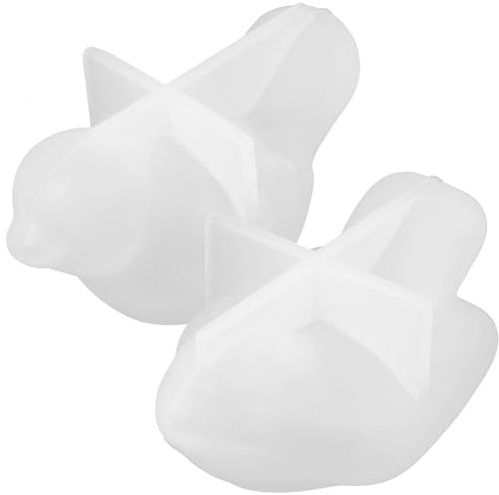 HOODANCOS Silikonform Vogel Für Epoxidharz Gießform Kleiner Vogel DIY Kristallform Für Ornamente Antihaft Leicht Zu Entformen Und Zu Reinigen 2Er-Set