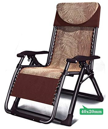 Robuster Chaiselongue-Stuhl für den Außenbereich, Zero Gravity, zusammenklappbar, faltbar, Bräunungs-Liegestühle, Liegestuhl, robust, für Terrasse, Pool, Deck, Balkon, Strand, Rasenmöbel, br