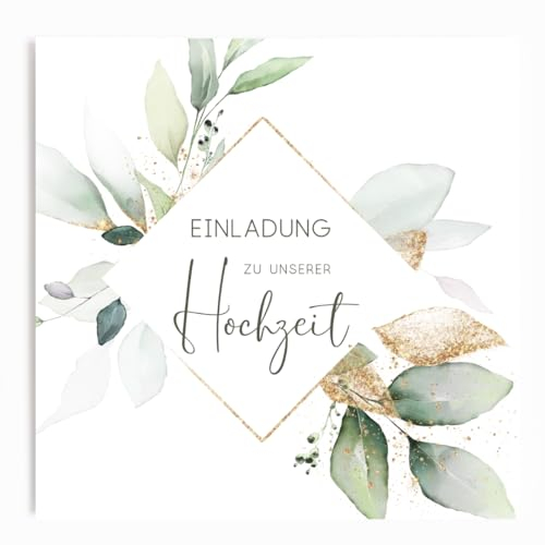 Fabelhafte Dinge Lot de 20 cartes d'invitation pour anniversaire, mariage, communion, confirmation et cérémonie de jeunesse ou pour des occasions telles que le baptême et la rentrée des classes,