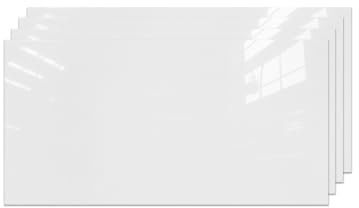 IZODEKOR Wandpaneele Marmoroptik 60x120 cm | Küchenrückwand Platte Wandpaneel | Pvc Wandverkleidung für Küche, Bad | Spritzschutz Küche | Wasserfest und Hitzebeständig | Swan White