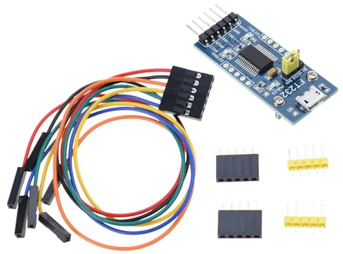 Adaptador de protocolos de módulo USB a puerto para puerto asíncrono y módulo de aislamiento de expansión de puerto paralelo