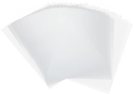 Transparente selbstklebende Fotofolie, schnell trocknend, bedruckbare Vinylbögen, für Siebdrucke und Plattenherstellung, 20 Stück