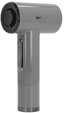 Gonetre Reisefön Akku Haartrockner USB Kabellos Wiederaufladbar Akku Föhn, Reisehaartrockner für Frauen, Konstante Temperatur 300 W Föhn für Reisen Wohnheim Studenten Studentenwohnheime (Grau)