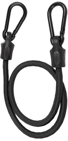 Tension Rope Expander Bungee Cord Elastic Tie Strap String with Carabiner Hook 60cm/120cm Size Cycling Luggage Elastic Bungee