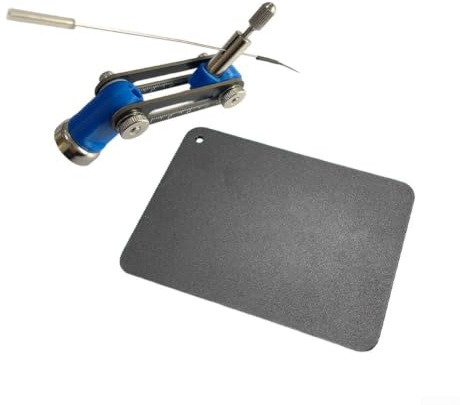 Magnetiskt lödverktyg med 0,8 mm silverspets för PCB-poäng, chipfixering och flygande trådreparation på (B)