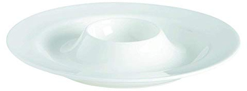 ASA 1963013 á table Eierbecher, Porzellan, weiß, Ø13cm