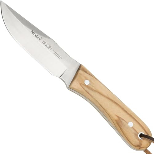 Muela Messer Bison Olivenholz