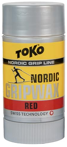 TOCO 5508752 Nordic Grip Wax, Rot, 25 g Skiwachs