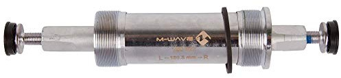 Fat Bike Bottom Bracket M-Wave, for 100 Mm BB Housing, L1: 159.5 Mm, L2 25.5 + Spacer 2.5 Mm, Compatible To Shimano Tool, JIS, Sealed Industrial Bearings, Box