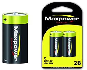 Maxpower C LR-14 Lot de 12 piles