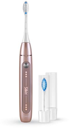 Silk'n - Cepillo de dientes sónico SonicYou con batería de 300 días, Oro rosa