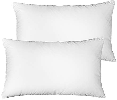 DILUMA | Füllkissen 30x50 cm - 2er Set | Mikrofaser Innenkissen mit 230g Füllung | waschbare & atmungsaktive Kissenfüllung für Dekokissen/Kopfkissen | Allergikergeeignet, ÖkoTex, Made in Europe