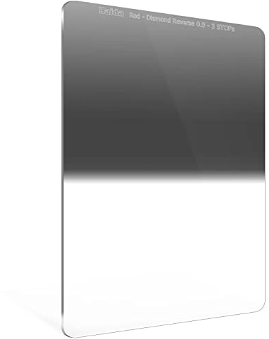 Haida Reverse Graduated Neutral Density 0.9 to 0.3 Filter 100 * 150mm GND Filter 3- to 1-Stop
