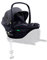 Jovikids Babyschale, Stufenlos verstellbare Liegeposition, Gruppe 0/0+ (40-87 cm) Baby Autositz mit Sonnendach, 3-Punkt-Sicherheitsgurt Seitenschutz