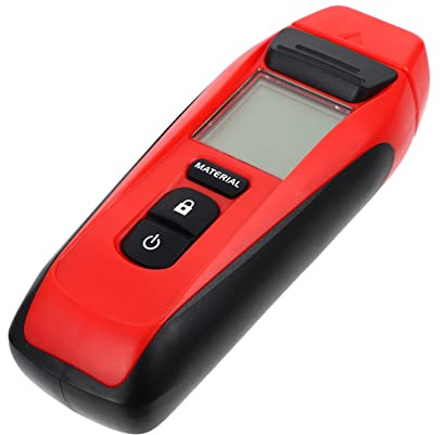 DIYEAH Misuratore Di Umidità Del Legno Display Lcd Facile Da Leggere Realizzato Materiali Di Resistente e Pratico Per Rilevare Umidità