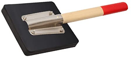 Operitacx Rubber Hammer for Tiles Paving Clapper Board Wooden Handle for Construction Tool Use As Mallet Hammer for Floor and Tile Installation