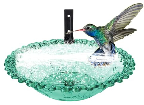 Vogeltränke für den Außenbereich, Wandmontage, für Vogelbad, wasserdichte Platte für Garten, Zweig, Balkon, Hof