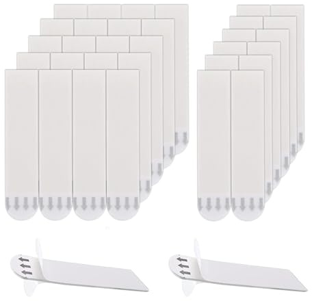 36 Pcs Wall Picture Frame Hanging Strips, Heavy-Duty Adhesive Stickers