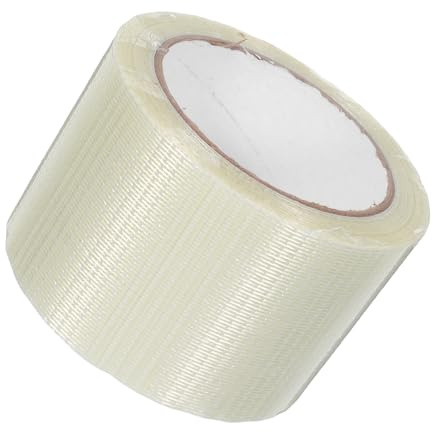 ULTECHNOVO Ruban Adhésif Fibre De Verre De Ruban De Fixation Renforcé Pour Emballage Le Scellage Du Courrier Applications Industrielles