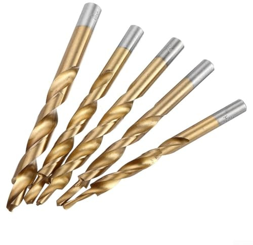 Professional WoodworkingTool HSS - Broca escalonada en espiral para una colocación precisa de agujeros (9-5 mm)