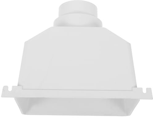 Connettore Pluviale Piovana Pvc Bianco per Tubi di Discesa 75 100mm | Installazione Semplice, Connessione Resistente alle Perdite, Giunto per Grondaie Esterne, per Raccolta Piovana