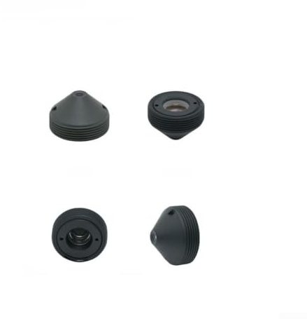 4 x 3,7 mm fixfokus objektiv F2.2 för övervakningskamera – 100° vidvinkelobjektiv 1/2,7 tums sensor kompatibel