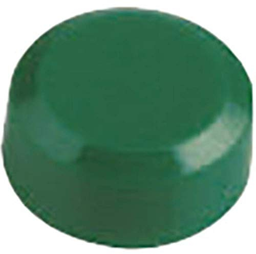 HEBEL Haftmagnet, rund, Durchmesser: 15 mm, Höhe: 7 mm, grün VE=