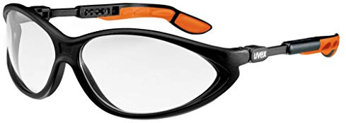 Lunettes de Protection uvex Cybric | Oculaire en Polycarbonate Incolore | Certifiées en 166 172 | Lentilles Antibuée | Résistantes aux Rayures - Produits Chimiques | Protection UV400 | Légeres
