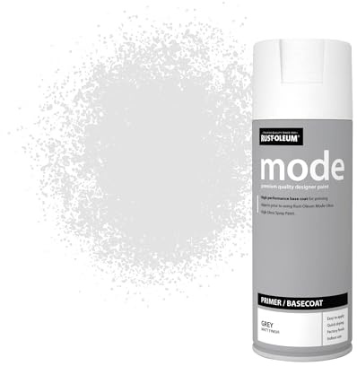 Rust-Oleum 400ml Mode Spray Paint Aerosol Primer - Grey