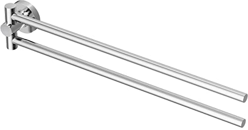 Ideal Standard A9131AA Serie IOM barra portasciugamani doppia perpendicolare girevole, cromato