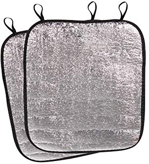 BigDean 2X Thermo Sitzkissen 35x40cm Outdoor Event Alu Kissen faltbar