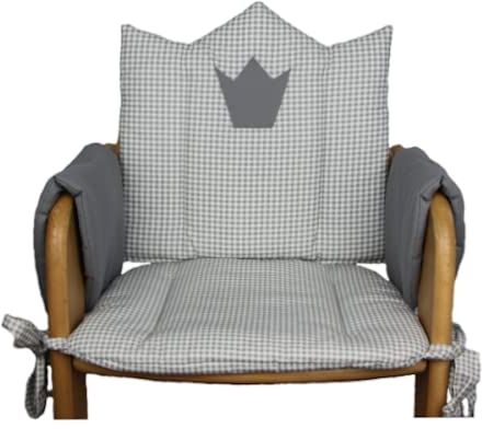 Wich Sitzkissen für Herlag Tipp Topp - Krone - 4tlg grau für Treppenhochstuhl