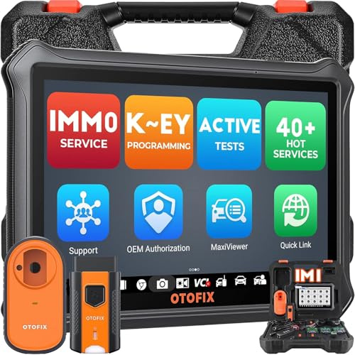 OTOFIX IM1 Autoschlüssel Programmiergerät Auto Diagnosegerät IMMO | Bidirektionaler Obd2 Diagnosegerät, OE-Level-Allsystemdiagnose, 40+ Servicefunktionen, DoIP & CANFD, 2 Jahre Update
