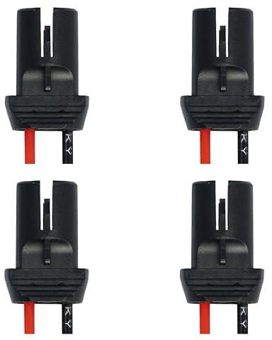 L & P Car Design 4x T10 W5W Fassung Stecker Lampenfassung Standlicht Parklicht Glas Sockel Glassockel Stecksockel W3W WY5W W2,1X9,5D für Lampen Glühlampen Glühbirnen