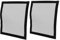 ABOOFAN Hot Tent Stove Jack Kit 2Pcs Fireproof Stove Jacks Tent Chimney Anti-Scalding Plate for Firewood Stove Easy to Install Outdoor Tent Accessory