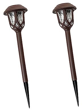 Yardwe 2St halloween lights halloween lichter partylampe Patio Solarlampe Solar Garten Pfahl solarleuchten für außen draussen Rasenlampe Gehwegbeleuchtung Sonnenlicht Strassenlicht