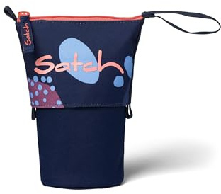 Satch Pencil Slider | Federmäppchen mit stehenden Stiftehaltern, 3 Innenfächern, Geheimfach und aus recycelten Materialien gefertigt