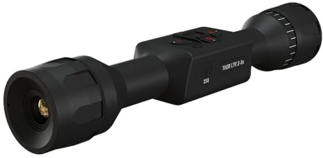 ATN Thor LTV Ultra Light Thermal Hunting Scope 4K+ 4056x3040 Sensore Termico, Registrazione Video 4K, One Shot Zero, 10 ore + Potenza della Batteria (256x192; 2-6x)