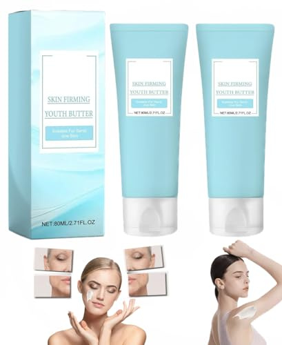 2Pcs Luxelift Skin Firming Butter, Luxelift Skin Firming Youth Butter, Luxelift Skin Firming Cream for Deeply Moisturized, Firm Skin, Lmproves Wrinkles And Fine Lines & Reduces Dry Skin