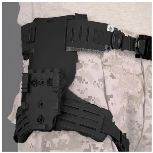 Fotrsta Adaptateur D'étui De Pistolet Modulaire, Adaptateur Universel Cuisse Ceinture De Cuisse Tactique Holster Leggings QLS Accessoire De Chasse