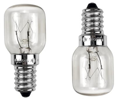 EVOGES Philips Oven Lamp SES E14 Small Edison Screw Pygmy Bulb, Pack of 2 (26.0, Watts)