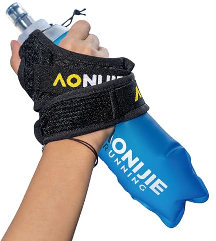 TRIWONDER Gourde à Main 500 ml Porte-Bouteille Souple | pour Running Course