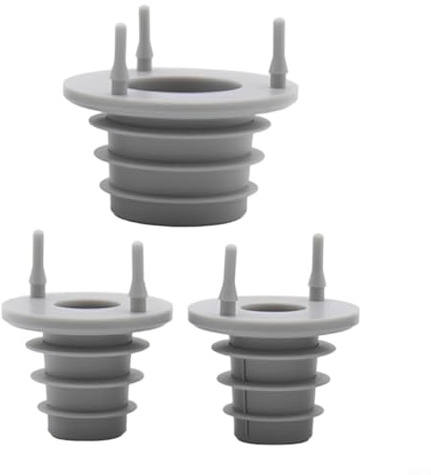 Entgoinggo Sealing Sleeve Cover Accessories For Roborock O35/S8 Pro Ultra/S7 Max Ultra/Q Revo Vacuum Cleaner With1 Large And 2 Small Hoses