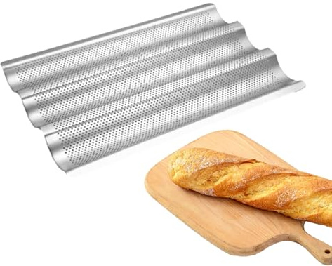 Bakplåt Franskbröd, Bakplåt Franskbröd, 3 Vågor Brödrostsugn - Antecisco 3 Vågor Brödrost Ugnsbakpanna Kött, Kakor, Pizza Och Mer