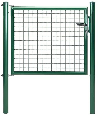 Alberts 600037 Wellengitter-Einzeltor | verschiedene Breiten und Höhen | grün | Breite 100 cm | Höhe 75 cm