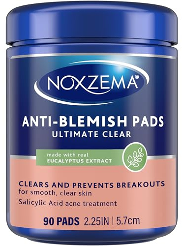 Noxzema Tampons contre les imperfections pour une triple propreté - 90/paquet