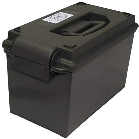 US Munitionskiste, Kunststoff, Cal. 50 mm, oliv